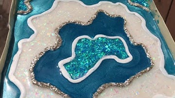 The Making of a Resin Geode , Part One!