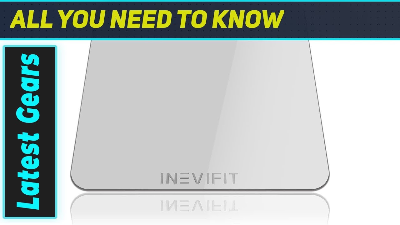 INEVIFIT Bathroom Scale: Accurate & Stylish!