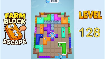 Farm block escape level 128 Solution