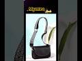 Perfect black sling bag for daily use 🖤