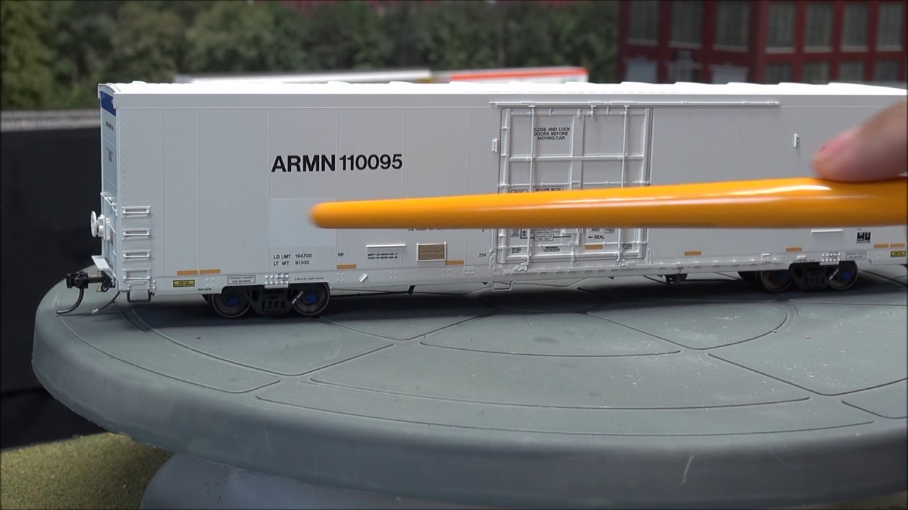 Review Exactrail Trinty 64' TRINCool Reefer YouTube