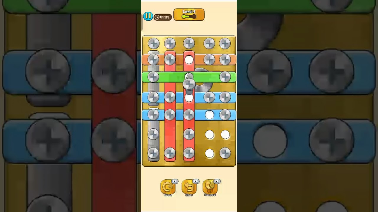 screw pin puzzle game