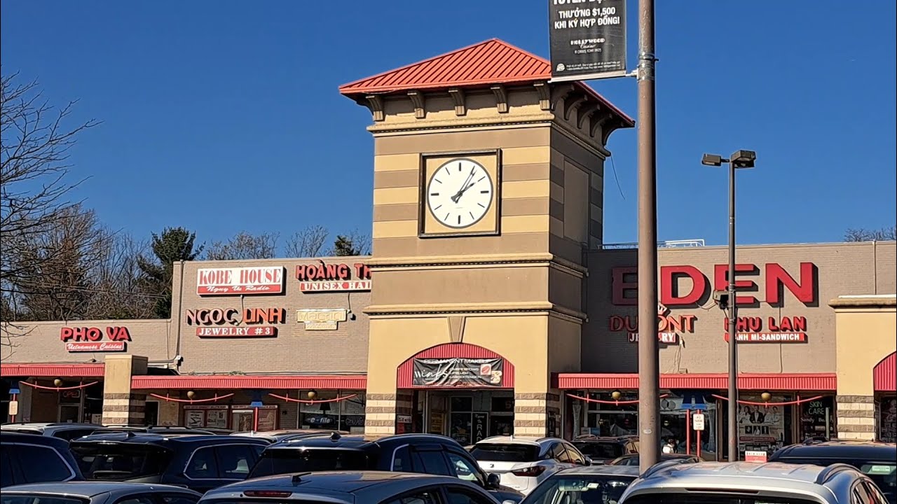 Chợ người Việt Eden Center, Virginia YouTube