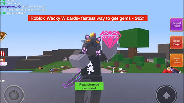 Roblox wacky wizards - fastest way to get gems - 2021
