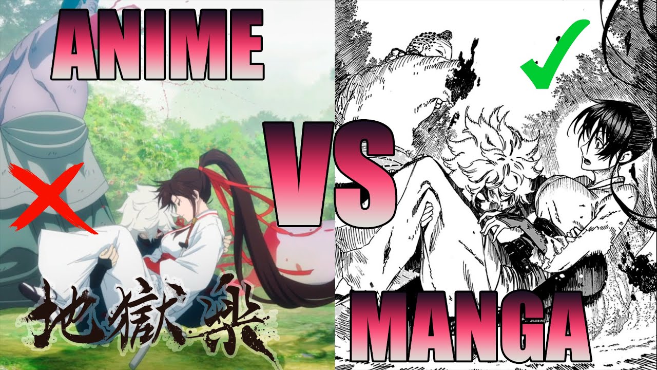 Anime VS Manga, Jigokuraku, Hell's Paradise, Ep 4