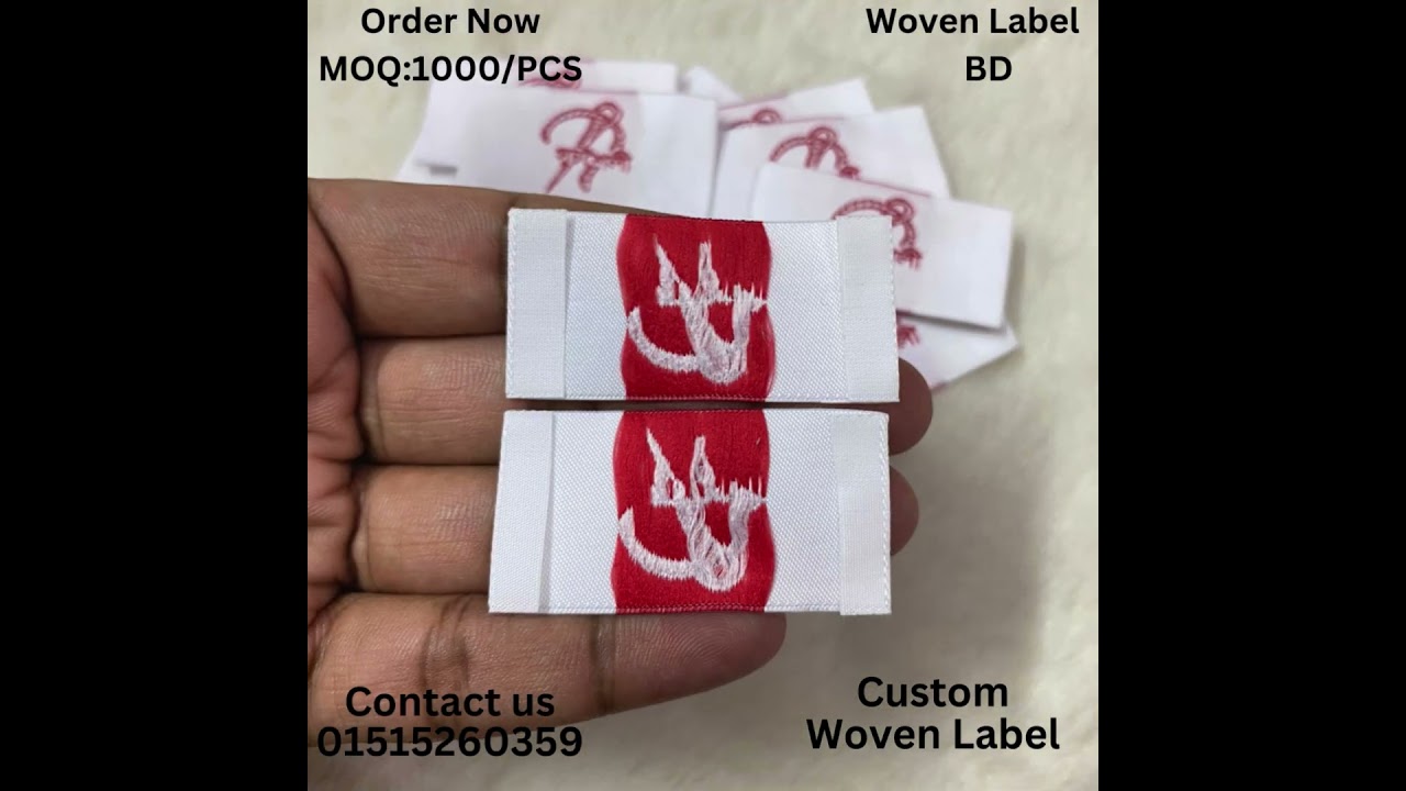 Custom Woven Labels for Clothing | Woven Label | Paper Tag Design | Manufacturing & Printing Guide.