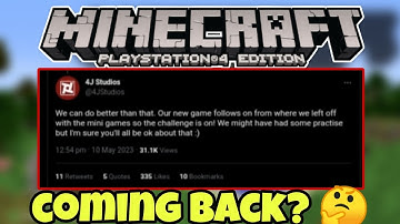 Are 4J Studios Coming Back To Minecraft Legacy Console Edition?