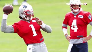 VIDEO NOW: Rosie Langello on Cam Newton's absence at Patriots practice
