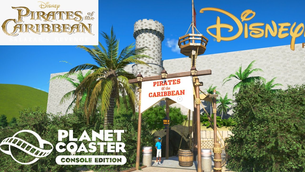 PIRATES OF THE CARIBBEAN DISNEYLAND PARIS PLANET COASTER
