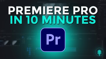 Learn Premiere Pro in 10 minutes - Beginner Tutorial