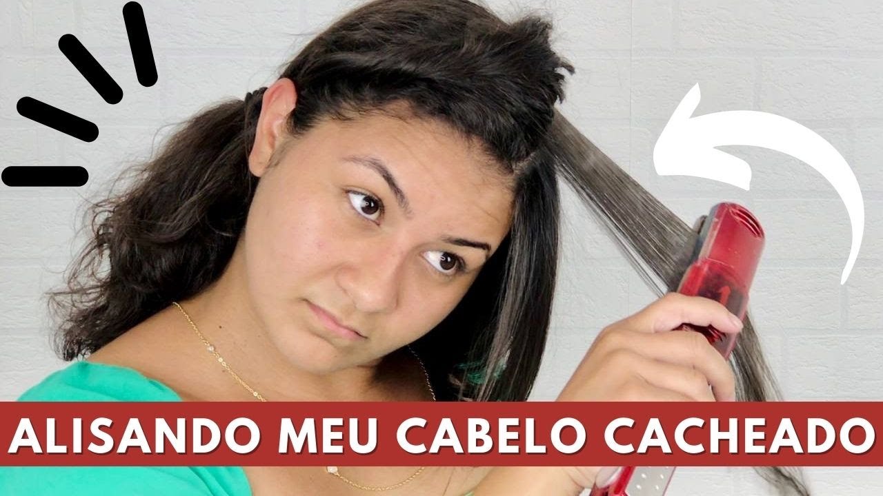 Como ALISO meu CABELO CACHEADO