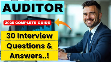 AUDIT Interview Questions 2025 | Real Questions from Big 4 Firms (WITH ANSWERS!)