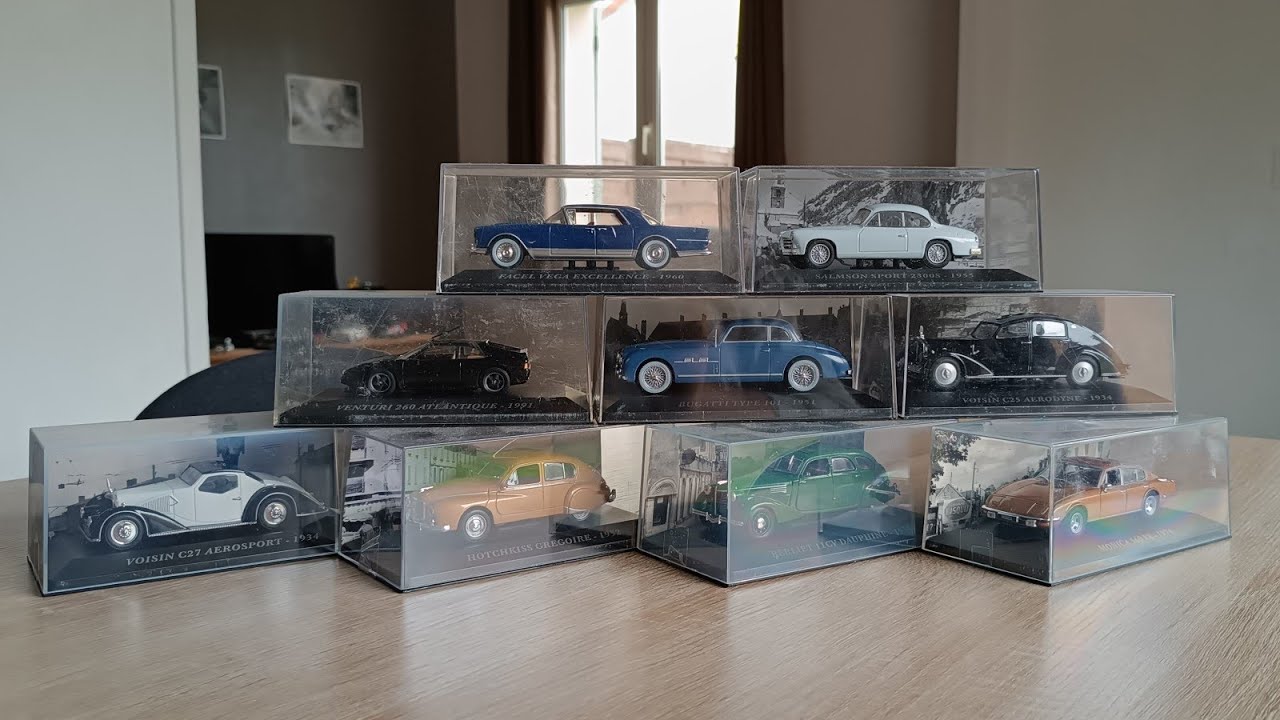 Collection Voiture Française d'autrefois (Altaya 1/43) - YouTube