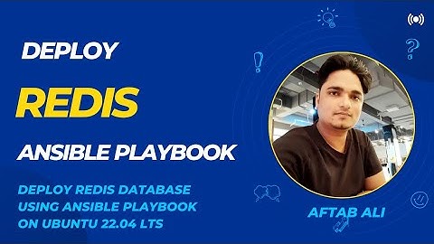 Deploy Redis Server using Ansible Playbook on ubuntu 22 04 Linux