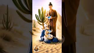 uas shorts“A Lost Soul Finds Peace in the Desert | Buddha’s Divine Miracle ✨”#shorts