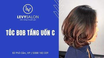 Mẫu ngắn uốn C tầng dễ chăm sóc | Uốn Nóng LEVY