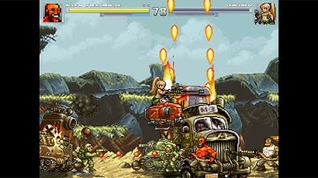 Metal Slug Attack [Mugen] - Allen o neil (Wrath) vs Dragunov