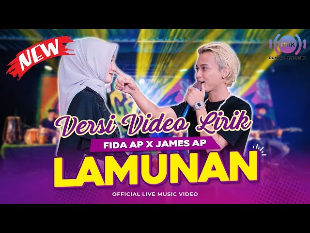 LAMUNAN - Fida AP X James AP (Official Music Video Lirik) class=
