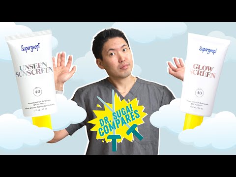 Dermatologist Compares: Supergoop! Unseen vs Supergoop! Glowscreen-thumbnail