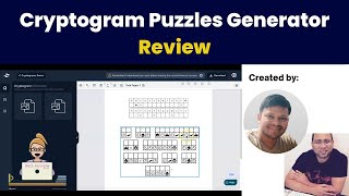 Cryptogram Puzzles Generator Review, App Demo & Huge Bonuses