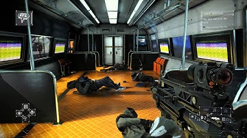 Killzone: Shadow Fall - Chap 4 The Patriot: Traverse Train Station, Hack, StA Keyzer Black Hand