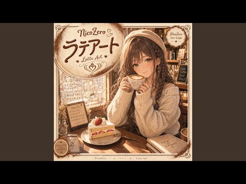 ラテ②ありがとうございます♪ ラテアート - YouTube
