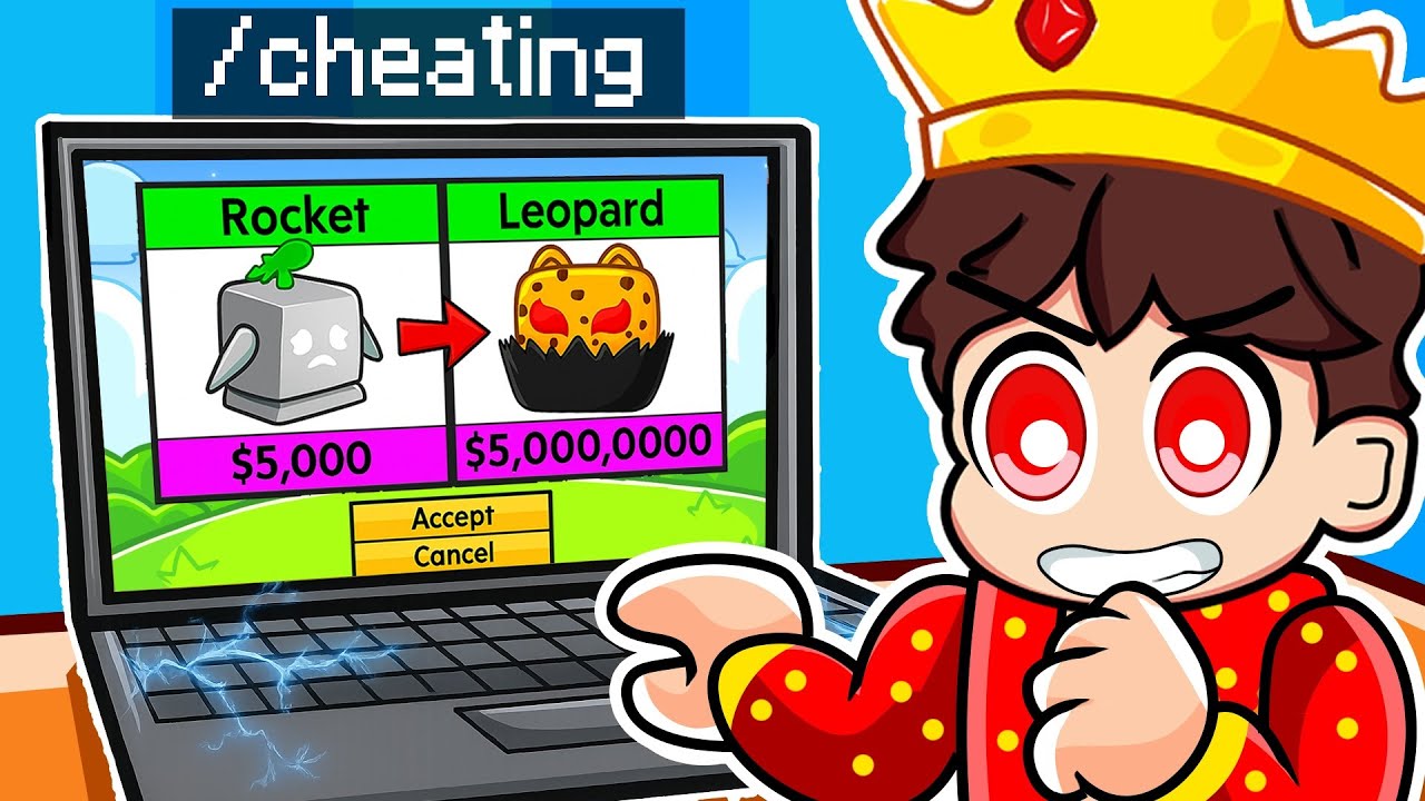I CHEATED In BLOX FRUITS 😈 | ROBLOX