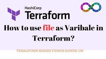 How to use files with variables in terraform | Terraform variables usage tutorial  |  Part-17