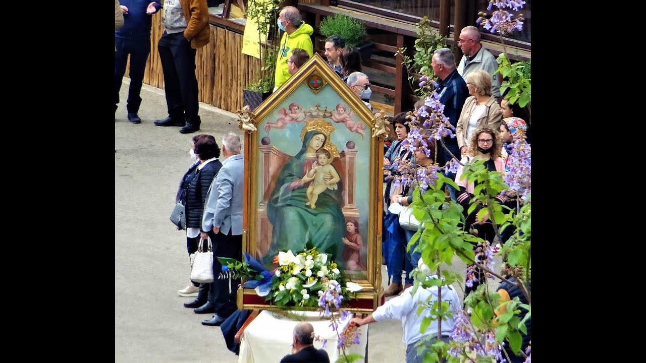 CORI (LT) 08.05.2022 PROCESSIONE MADONNA DEL SOCCORSO