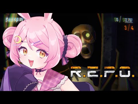 【#REPO】今日からMODいれたらしいけど、結局うさぎが皆を救う　withれぎたん/アロエちゃん/くりあちゃん/ふぉんきゅん/なっちゃん【地声バ美肉Vtuber/野良うさぎ】