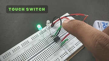 How to make a Simple Touch Switch | 555 IC | DIY