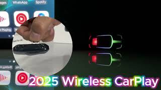 Asbru 2025 Wireless Carplay Adapter With Led