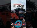 TELUK BAYUR in the air BUNGSU ECES #tunggaljaya #busmania #automobile #shorts #busviral #huntingbus