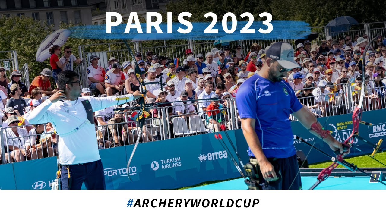 Kim Woojin v Mauro Nespoli – recurve men Semifinal 2 | Paris 2023 World Cup S4