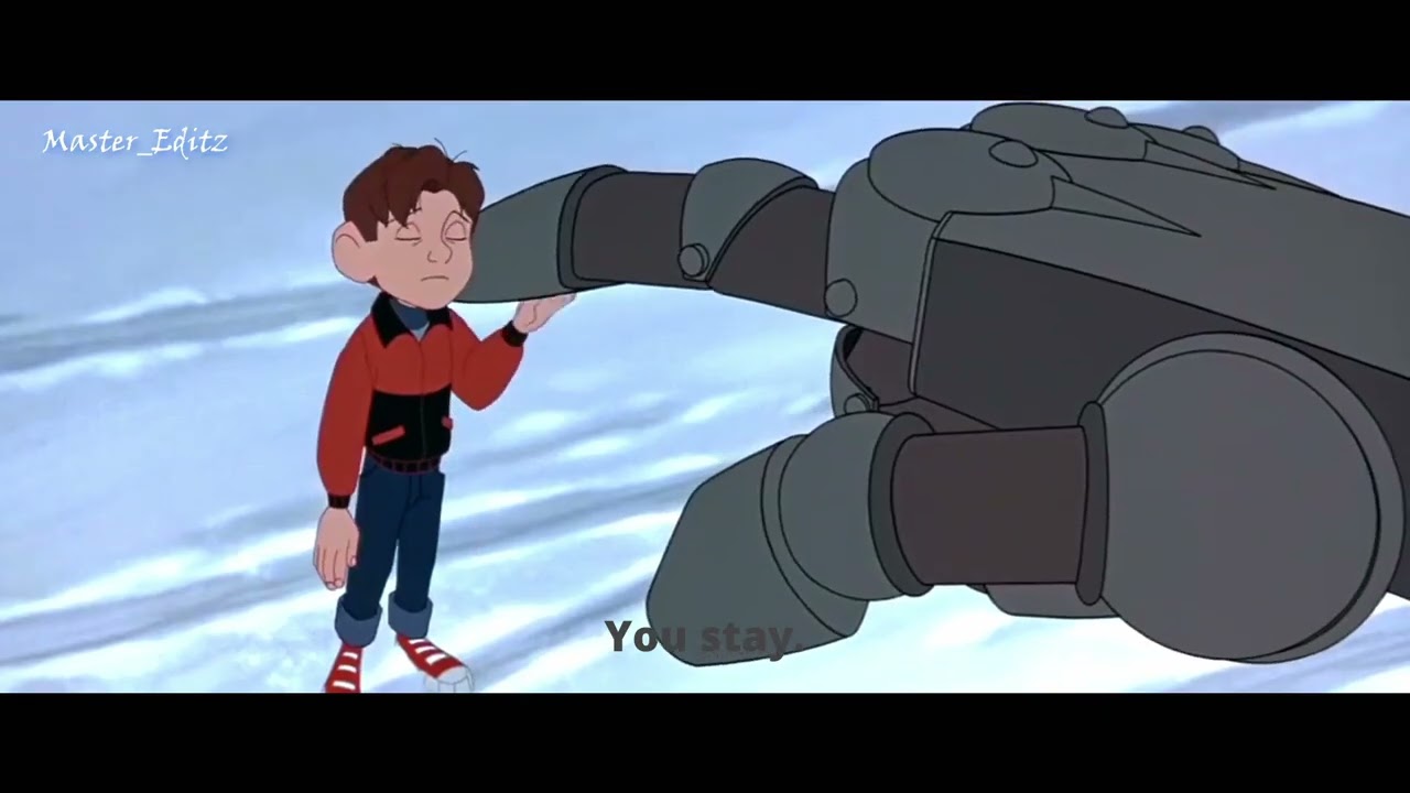 The Iron giant sacrifices himself.#irongiant