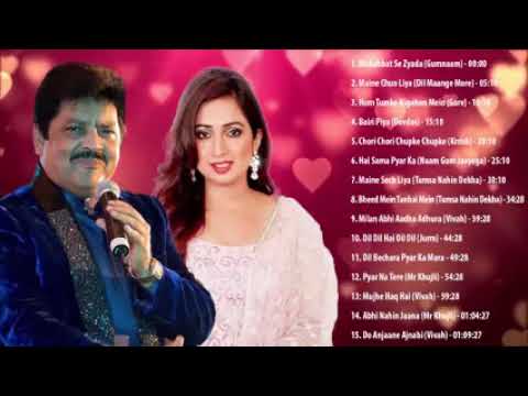 Shreya ghoshal and Udit narayan Romantic songs 