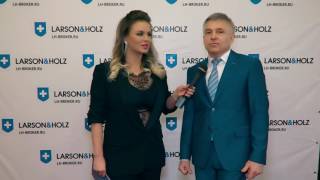 Анна Семенович и независимый эксперт ГК Larson & Holz Владимир Кузовлев Анна Семенович и независимый эксперт ГК Larson & Holz Владимир Кузовлев