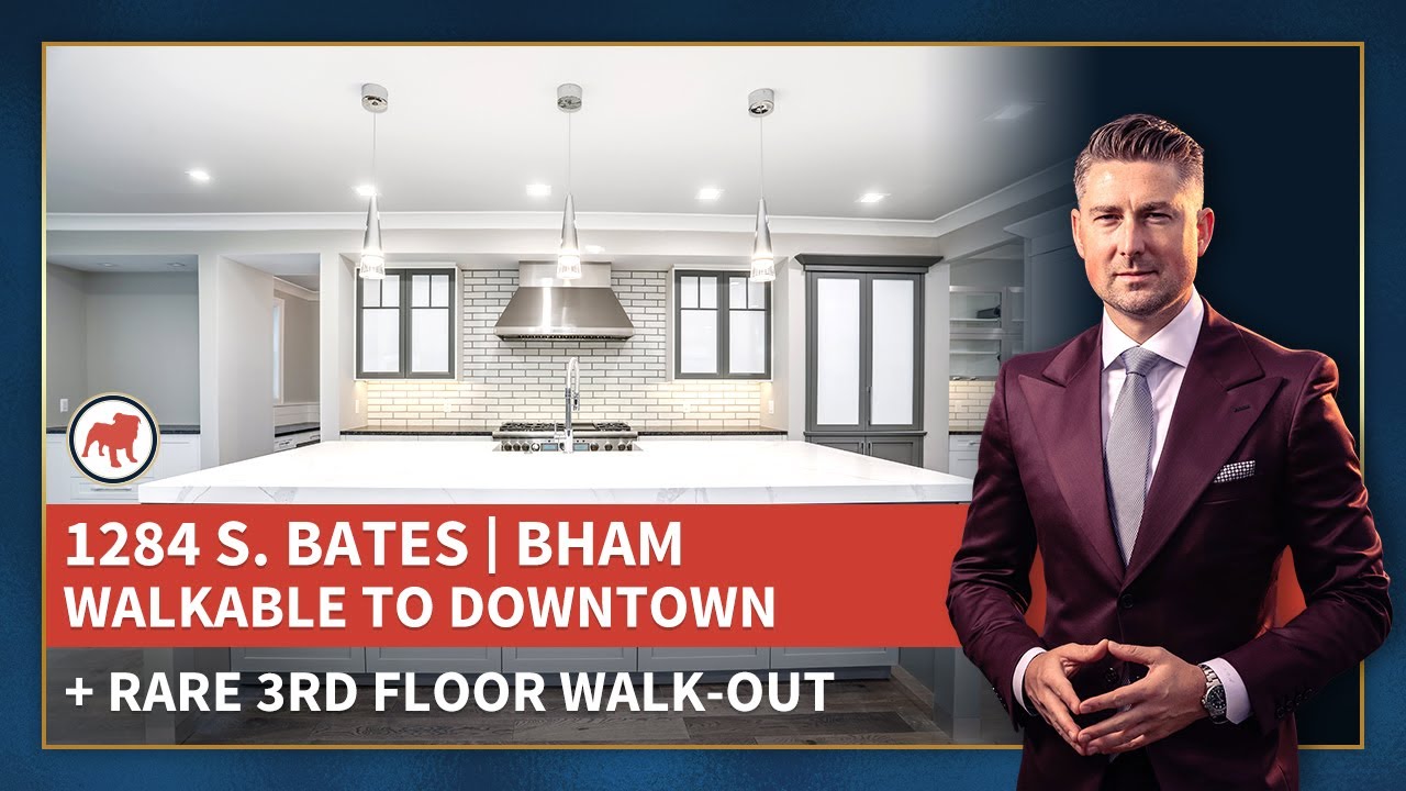 Walk to Downtown Birmingham + RARE Third Floor Walkout!