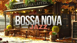 Vintage Cafe Music with Spain Outdoor Cafe Shop Ambience  Relaxing Bossa Nova for Good Mood