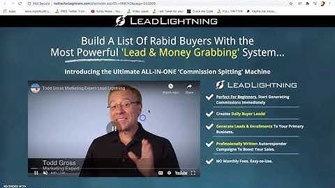 Power Lead System Training: How to Make Power Lead System Webpage for ANY Business or Company!