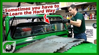 Fixing my Jeep Windshield: Jeep Wrangler windshield replacement by JeepSolid 10,519 views 9 months ago 7 minutes, 29 seconds