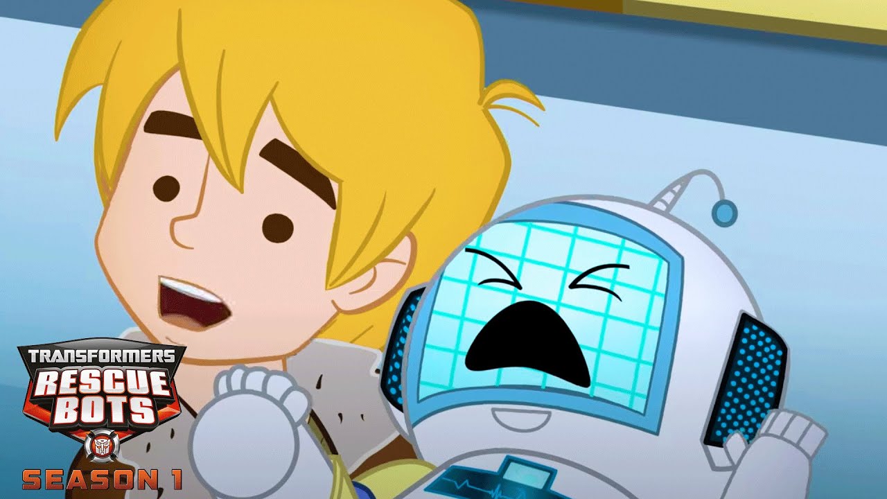 Baby Robot | Transformers: Rescue Bots  | Season 1 | Part 2 | Transformers Junior