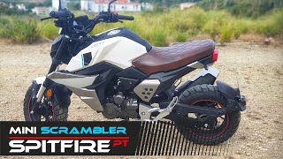 Fk Motors Mini Scrambler 125 Review Portugues Youtube