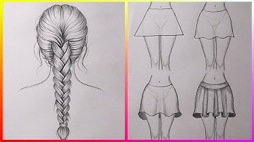 EASY DRAWING TRICKS. SIMPLE DRAWING TUTORIALS AND TIPS