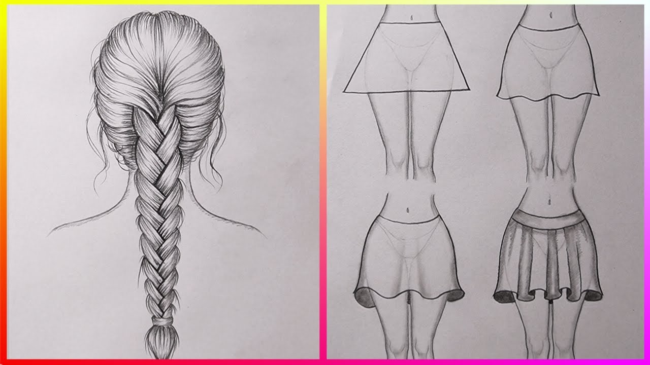 EASY DRAWING TRICKS. SIMPLE DRAWING TUTORIALS AND TIPS - YouTube