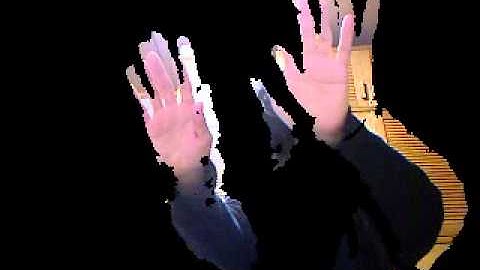 Kinect to Max/MSP/Jitter demo2
