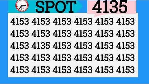 Only 1% Can Spot This Hidden Number 4135 🔥 | Puzzle Challenge #eymath #viral #trending #fypシ゚viral 