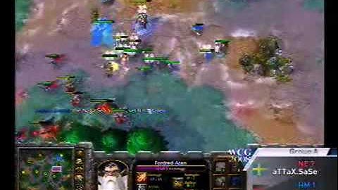 2008 GF First day: WarCraft match: aTTaXSaSe vs yaws
