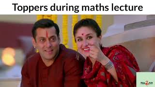 Back Benchers VS Toppers Random Situations On Bollywood Style - Bollywood Song Vine | FULL2ASH