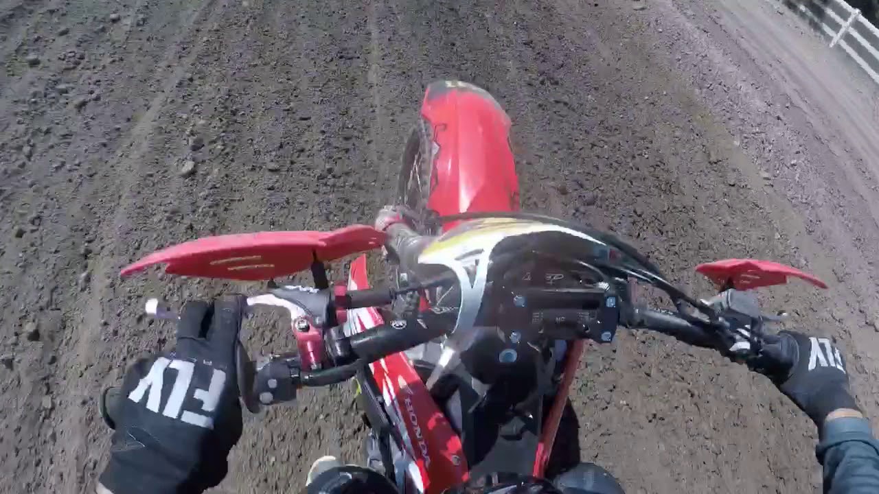 Ricky Dietrich chasing Chance Hayward